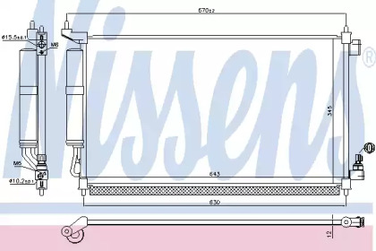 Конденсатор NISSENS 940476