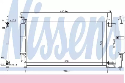 Конденсатор NISSENS 940642