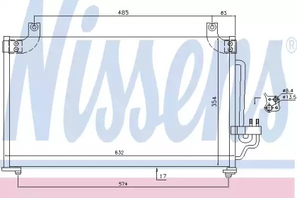 Конденсатор NISSENS 940644