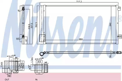 Конденсатор NISSENS 940678