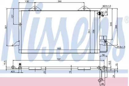 Конденсатор NISSENS 94206