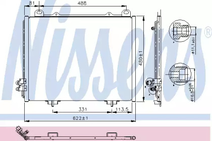 Конденсатор NISSENS 94285