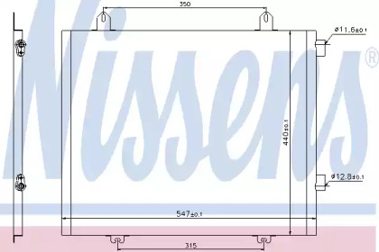 Конденсатор NISSENS 94573