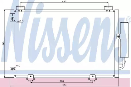 Конденсатор NISSENS 94581