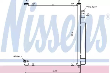 Конденсатор NISSENS 94734