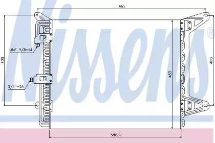 Конденсатор NISSENS 94755