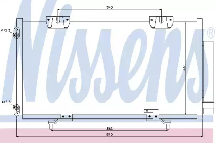 Конденсатор NISSENS 94833