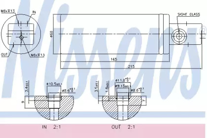 Осушитель NISSENS 95187