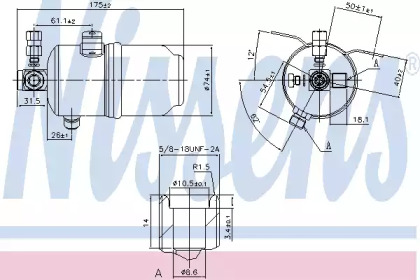 Осушитель NISSENS 95234