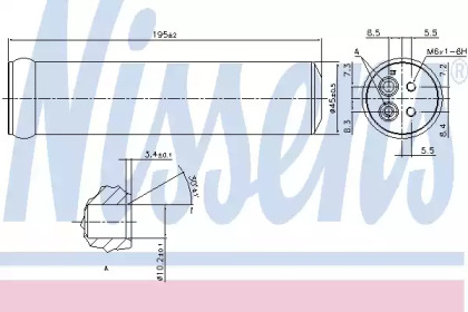 Осушитель NISSENS 95569