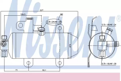 Осушитель NISSENS 95604