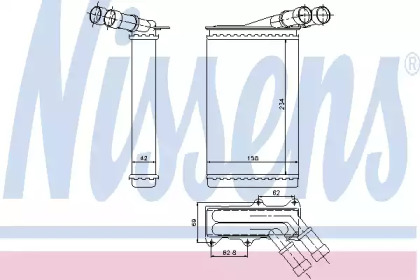 Теплообменник NISSENS 71146