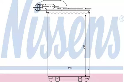 Теплообменник NISSENS 73252