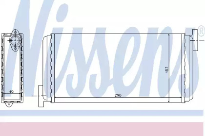 Теплообменник NISSENS 72002