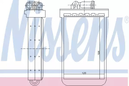 Теплообменник NISSENS 72018