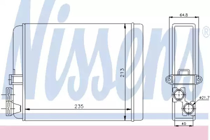 Теплообменник NISSENS 73641