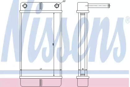 Теплообменник NISSENS 71443