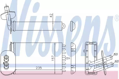 Теплообменник NISSENS 73977