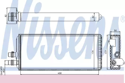 Теплообменник NISSENS 71815