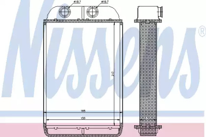 Теплообменник NISSENS 70232