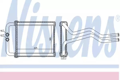 Теплообменник NISSENS 77657