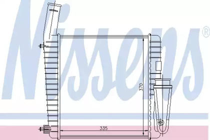 Теплообменник NISSENS 97048