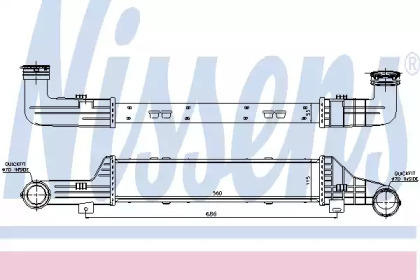 Теплообменник NISSENS 96899