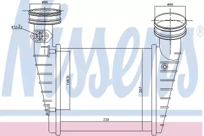 Теплообменник NISSENS 96731