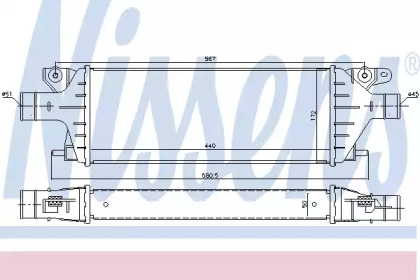 Теплообменник NISSENS 96484