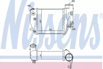 Теплообменник NISSENS 96417