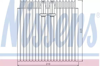 Испаритель NISSENS 92072