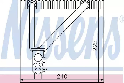 Испаритель NISSENS 92164