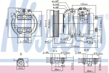 Компрессор NISSENS 890017