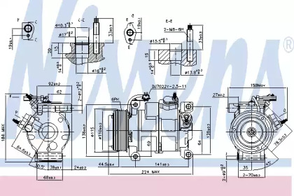 Компрессор NISSENS 890169