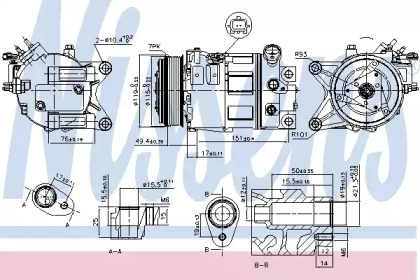 Компрессор NISSENS 890226