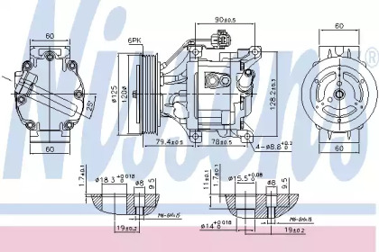 Компрессор NISSENS 890323