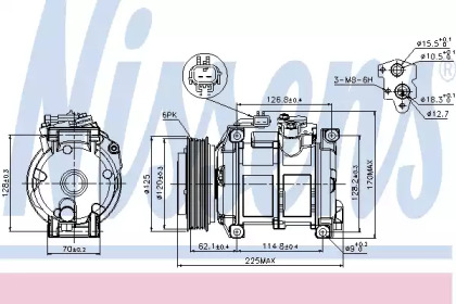 Компрессор NISSENS 89219