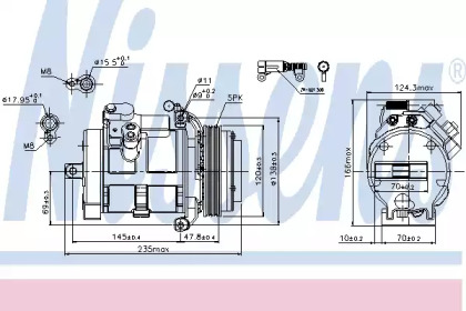 Компрессор NISSENS 89081