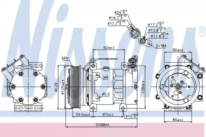 Компрессор NISSENS 89128