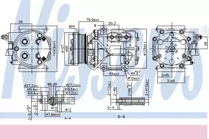 Компрессор NISSENS 89240