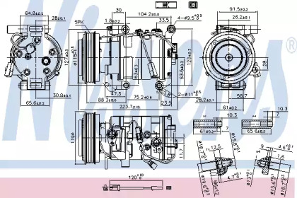 Компрессор NISSENS 89351