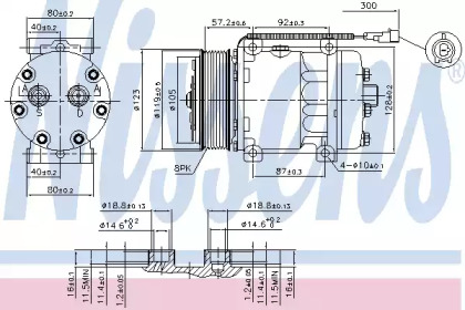 Компрессор NISSENS 89416