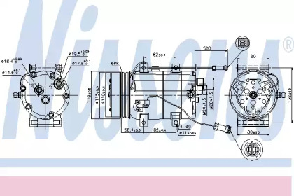 Компрессор NISSENS 89452