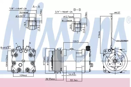 Компрессор NISSENS 89461