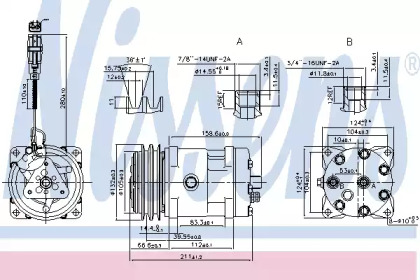 Компрессор NISSENS 89472