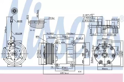 Компрессор NISSENS 89473