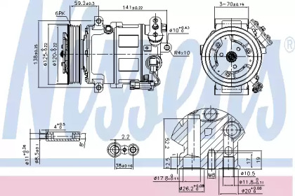 Компрессор NISSENS 89497