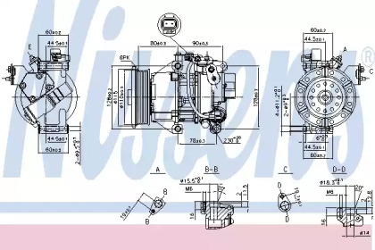 Компрессор NISSENS 89554