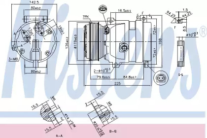 Компрессор NISSENS 89587