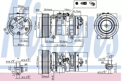 Компрессор NISSENS 89609